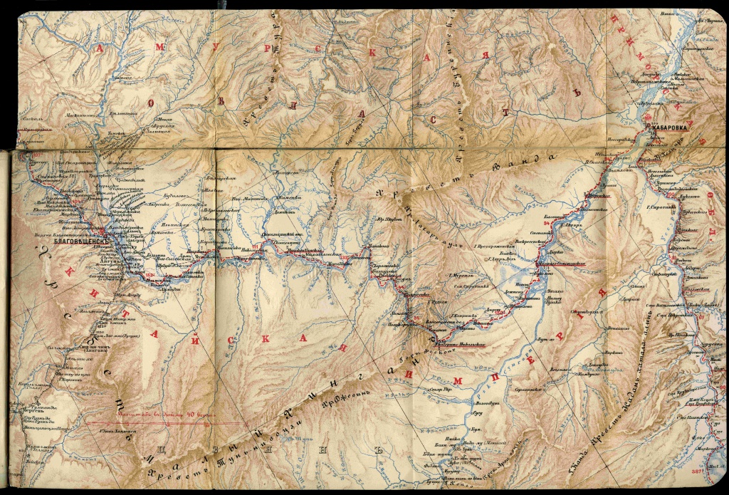 9-Карта путешествия государя наследника Цесаревича на ДВ, 1891-2.jpg